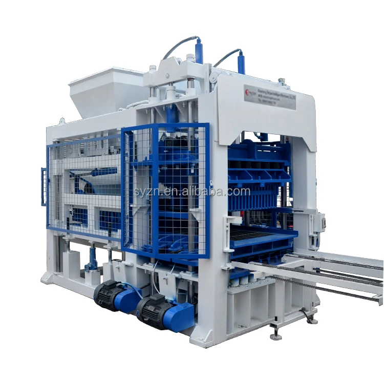 QT10-15 Paving Stone Machine Concrete Blocks Molding Machine