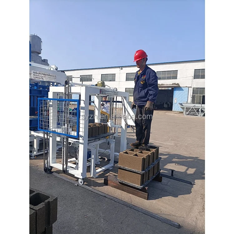 QT4-18 Hollow Brick Machine Automatic Brick Making Machine