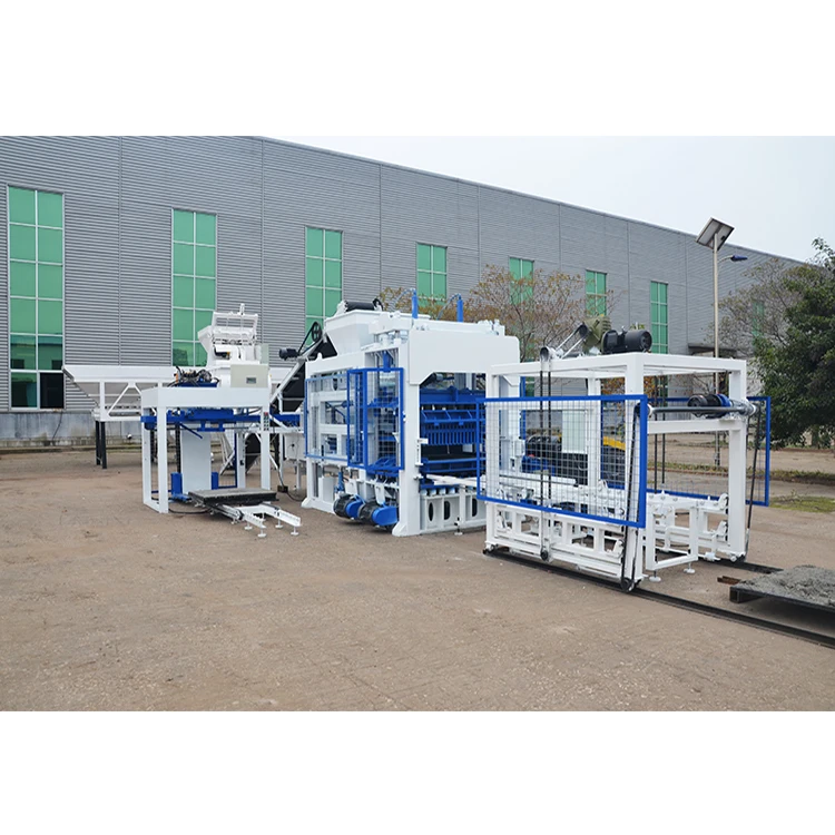 QT10-15 Concrete Brick Block Making Machine