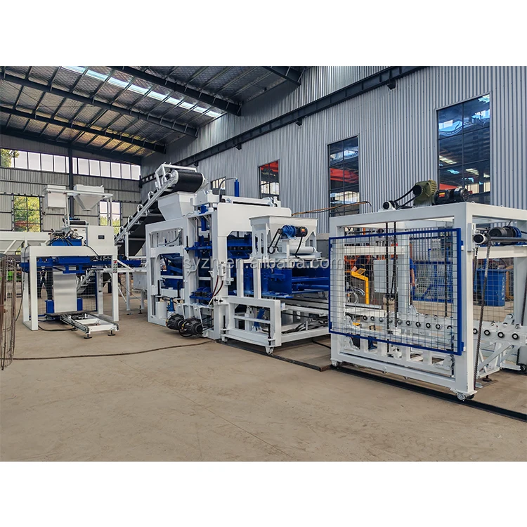 SHIYUE QT8-15 Hollow Block Making Machine and Hydraulic Automatic Bricks Production Line