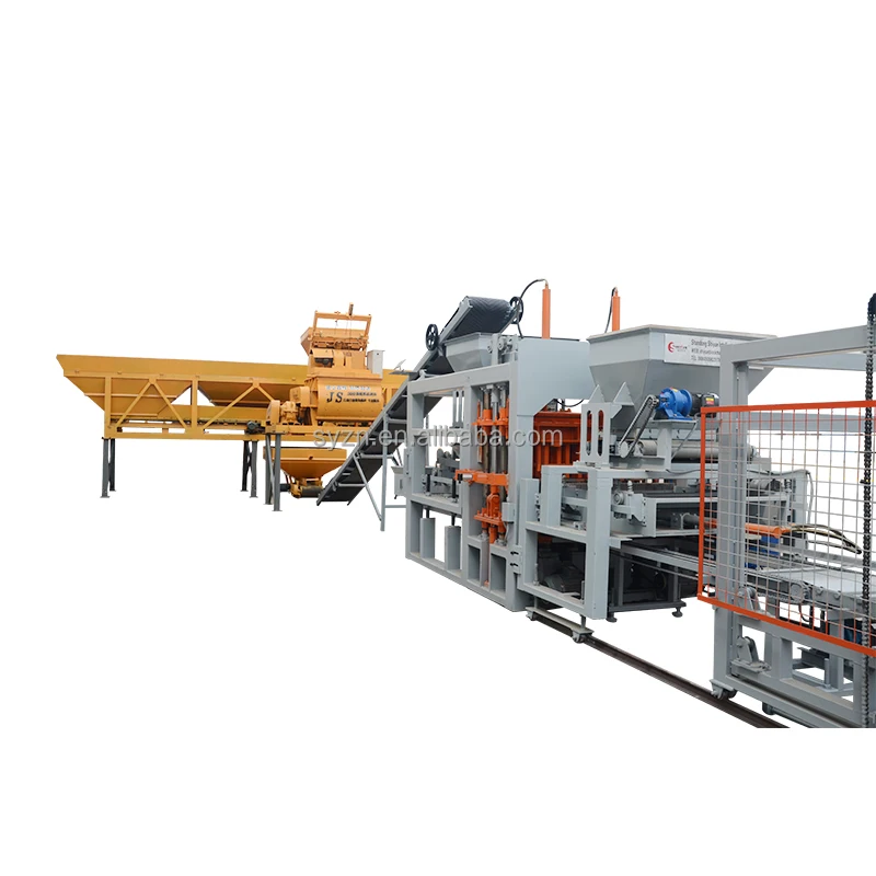 QT7-15 Automatic Concrete Block Making Machinery