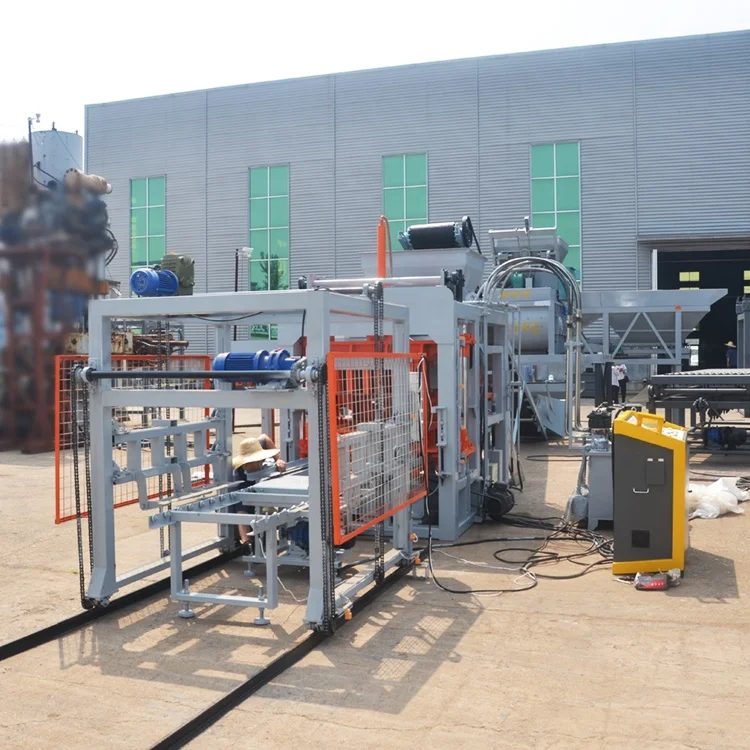 QT6-15 Big Automatic High Efficiency Block Making Machine for Paving Hollow Blocks