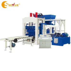 Complete Line Automatic Block Making Machine – QT8-15 PLC Control