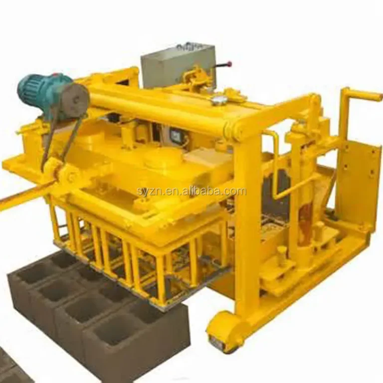 QMY4-30 Mobile Egg Laying Concrete Block Making Machine | Production Line
