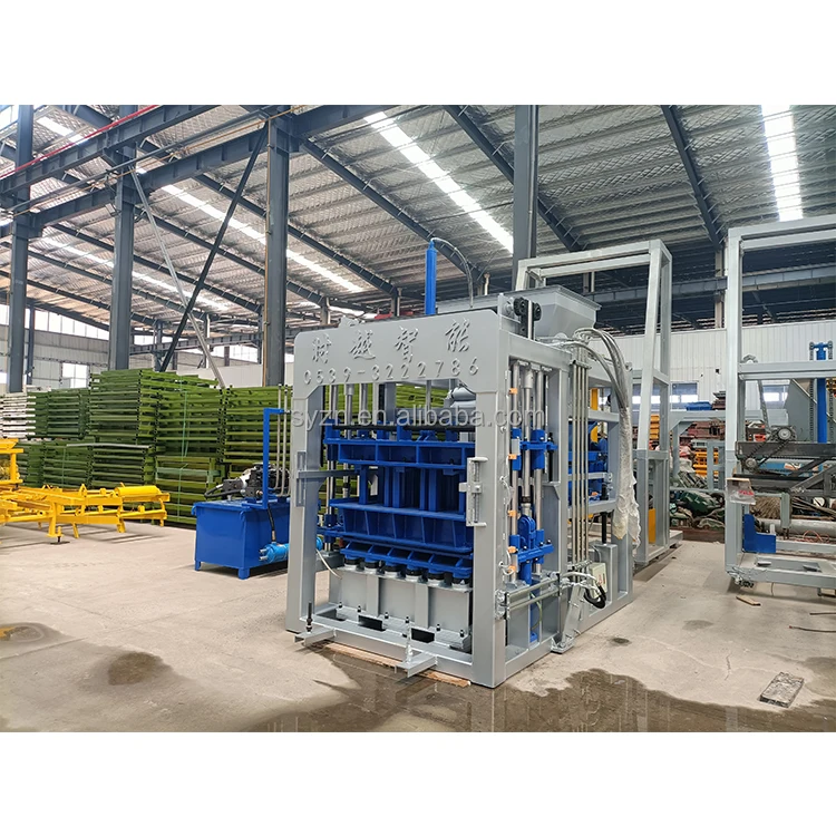 QT10-15 Block Paver Machine Brick Manufacturing Machine Block Machine Making Automatic