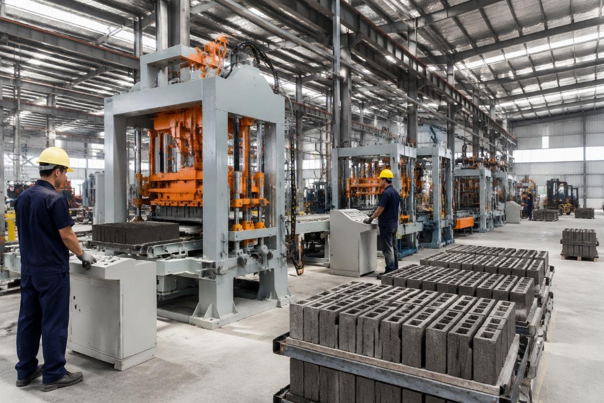 European design block machine workshop