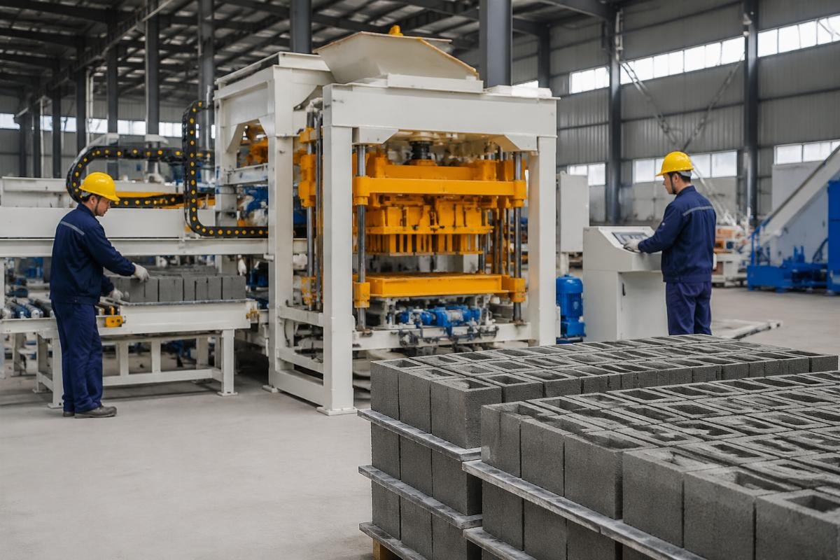 Stationary block machine density comparison