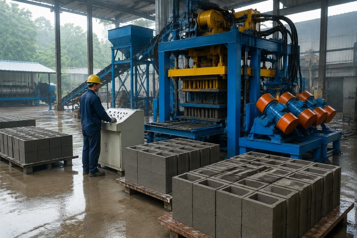Rainy-season block production showing consistent density metrics