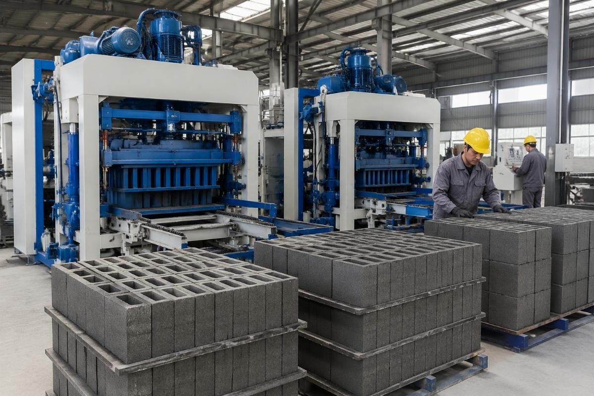 Cost comparison chart for 2-motor vs 4-motor block machines