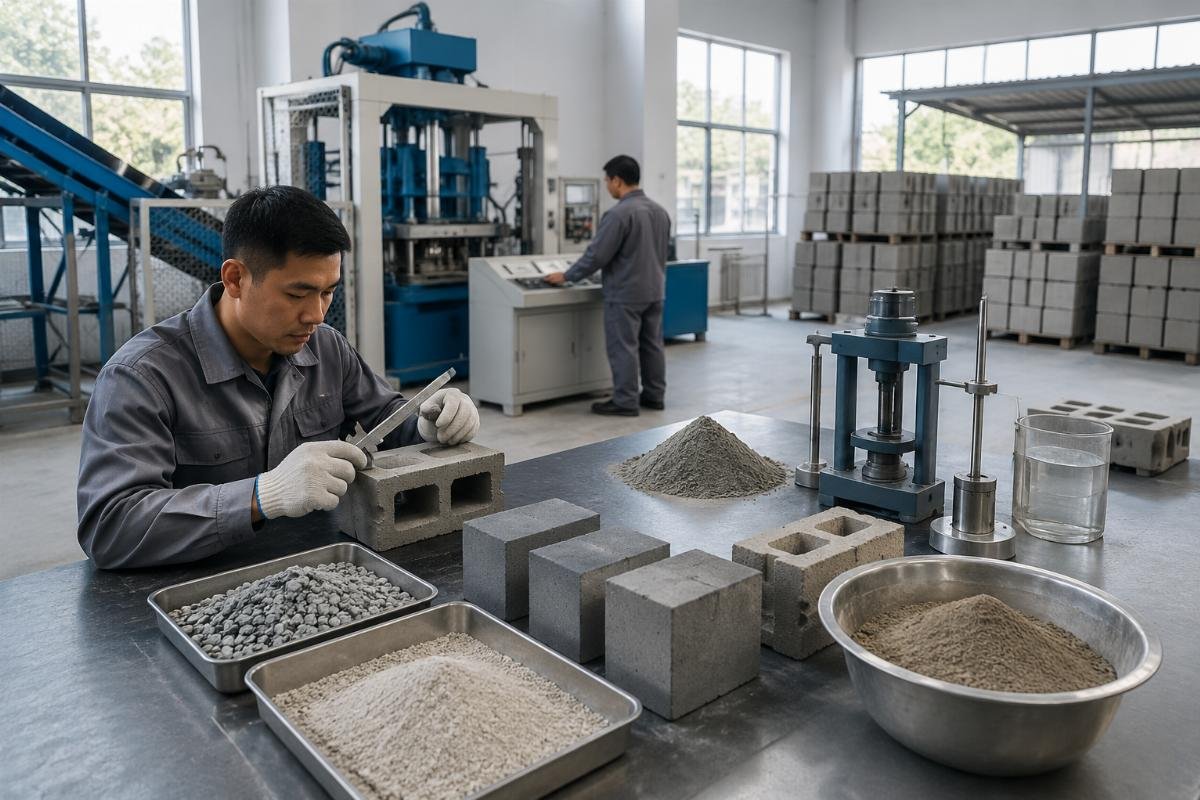 block making business profitability mistakes to avoid Block quality testing and mix design optimization in laboratory