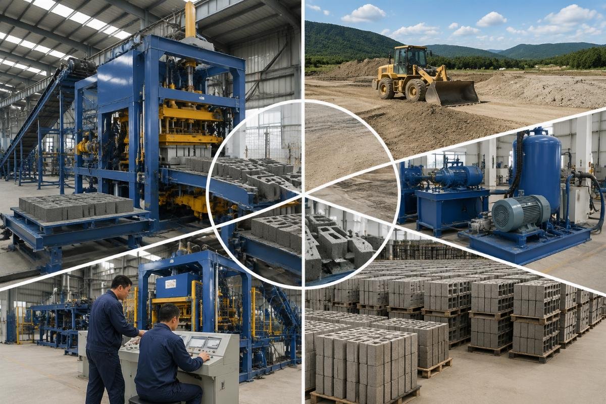 block plant investment cost breakdown categories Investment breakdown pie chart showing equipment 45%, site preparation 18%, auxiliary equipment 12%, working capital 20%, installation and training 5%