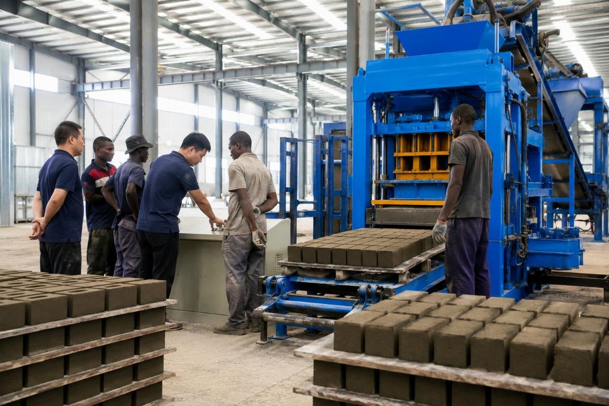 brick making machine Africa Chinese manufacturer evaluation Chinese brick machine manufacturer factory Africa export