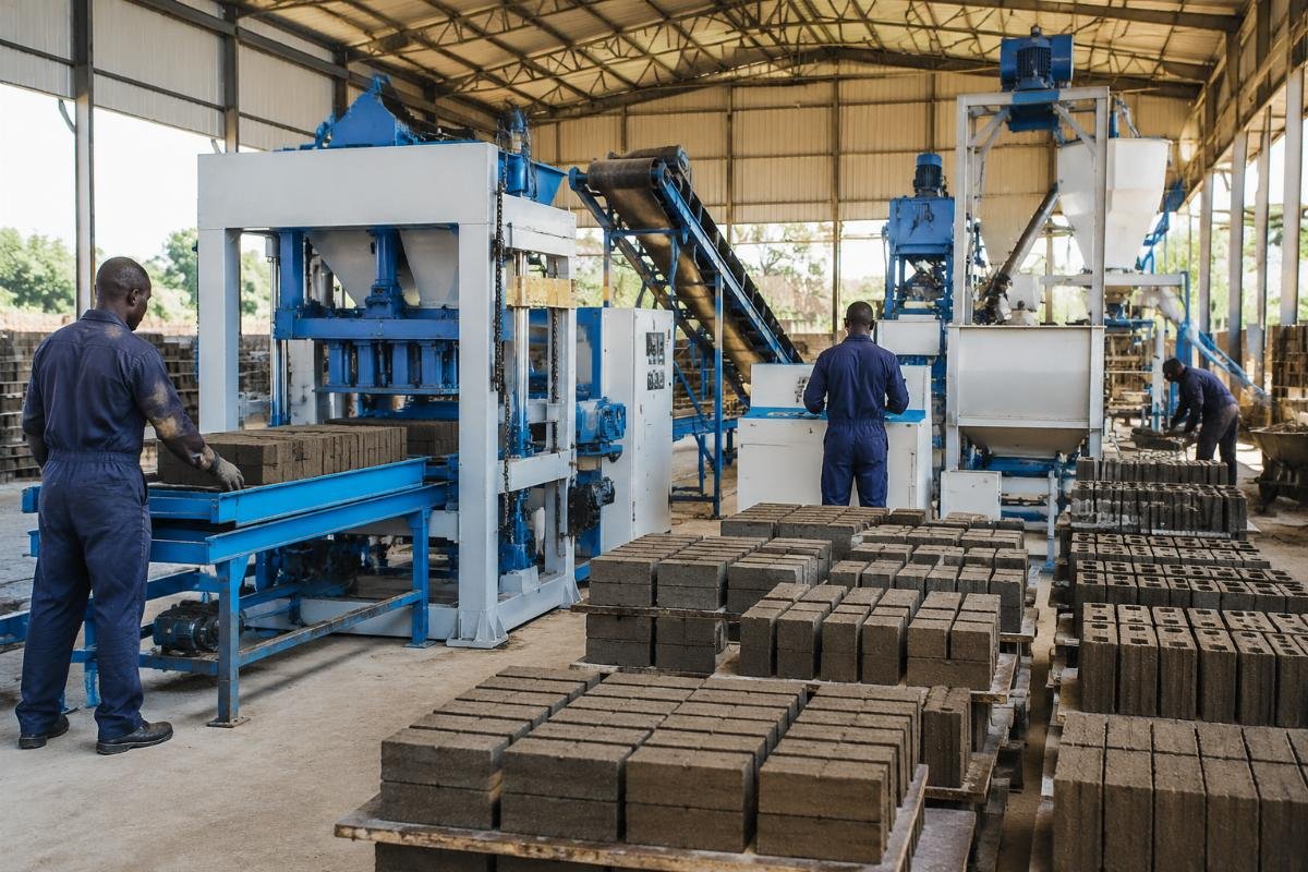 brick making machine Africa complete production line Brick making machine Africa production line overview