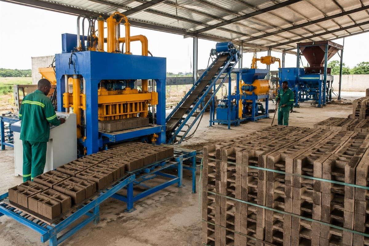 brick making machine Africa investment cost analysis Brick factory investment cost breakdown Africa