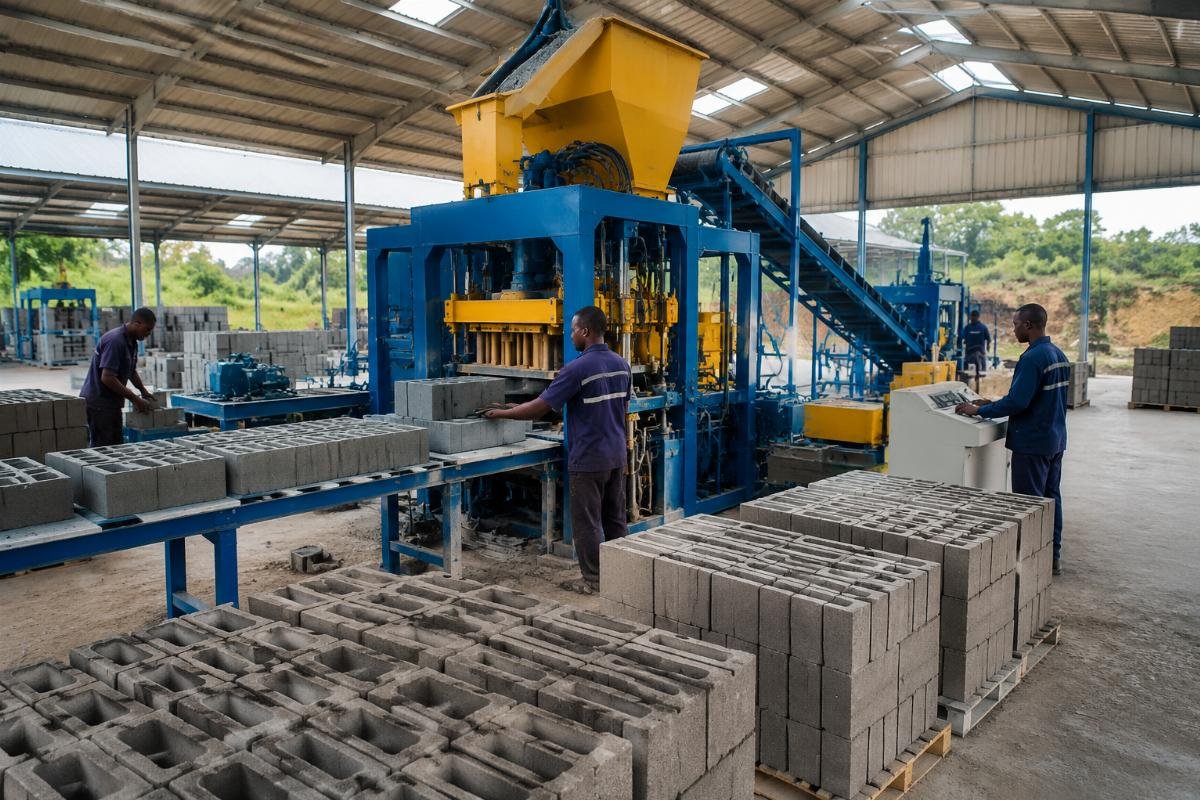 how to start a block factory in Africa phased investment strategy Block factory phased expansion plan