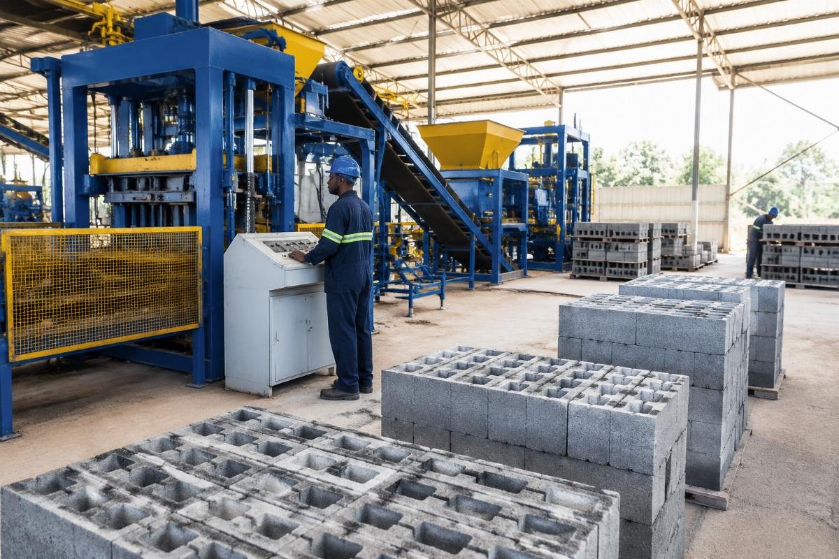 importing block machines from China ROI break-even calculation ROI calculation framework for block machine investment